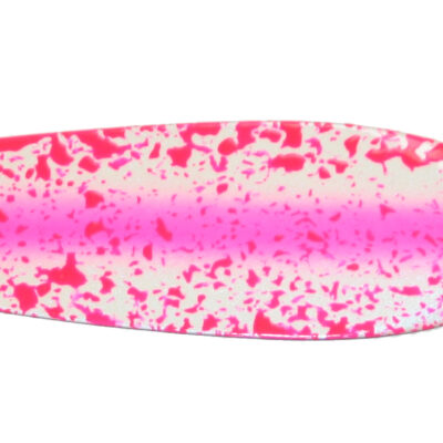 4.25" U.V. Pink Splatter Signature Dodger