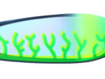 4.25" UV Green Thunder Signature Dodger