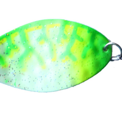 3" UV/Glow Chart-n-Green Dual Threat Tsunami Mini
