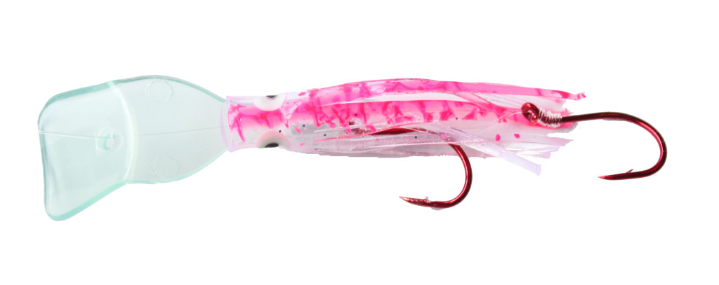 UV Pink Splatter Bill Fish Squid