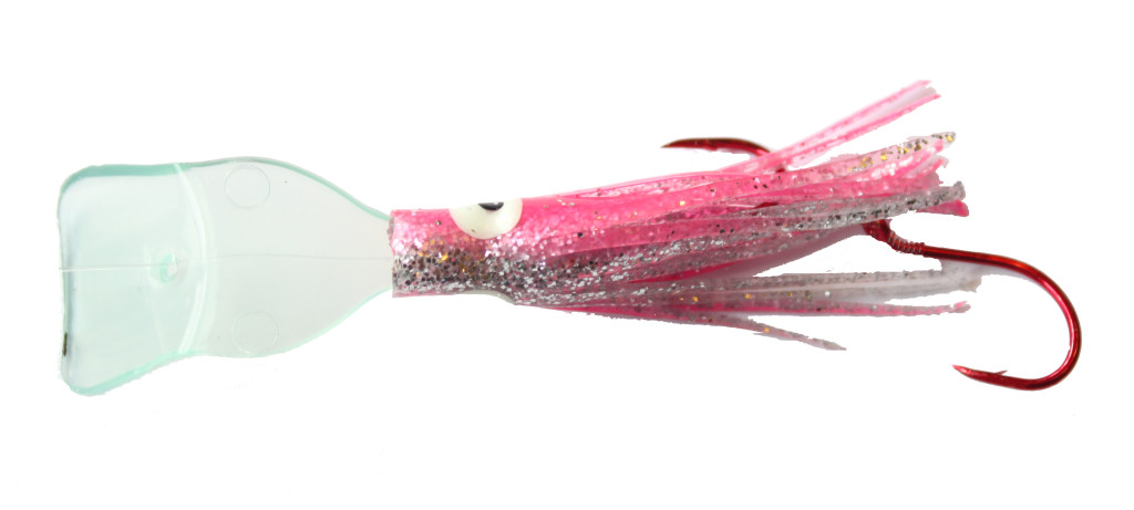 Pink Metallic Bill Fish Squid