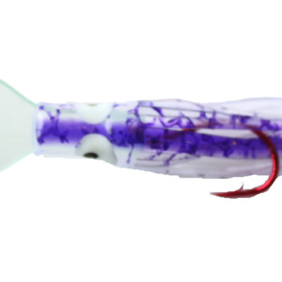 UV Purple Splatter Bill Fish Squid