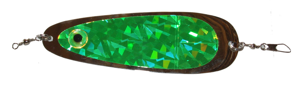 5.5" Lime Fire Ice Signature Dodger