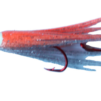 Orange Metallic Signature Squid