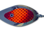 217-CBT Orange Fishscale Wild Thing Mini Dodger