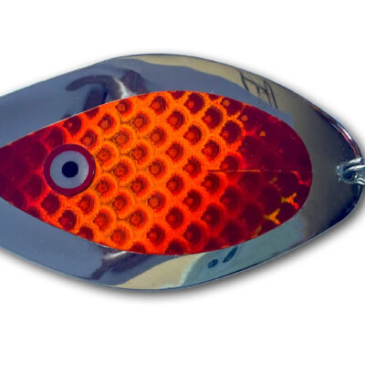 217-CBT Orange Fishscale Wild Thing Mini Dodger