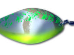 232-CBT UV Green Splatter Wild Thing Mini Dodger