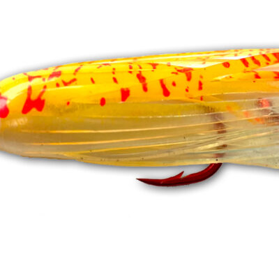 604-CBT UV Chart/Orange Splatter Hoochie