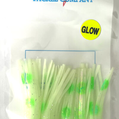 5 Pack Glow Green Ghost Squids