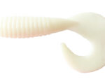 3" White Fat Grubs