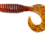 3" Pumpkin Green Pepper Fat Grubs