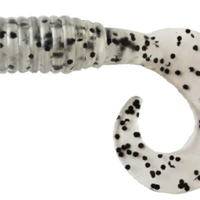 3" Clear Pepper Fat Grubs