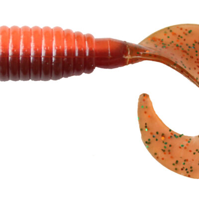 3" Brown Crawdad Fat Grubs