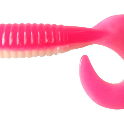 3" Pink Parfait Fat Grubs