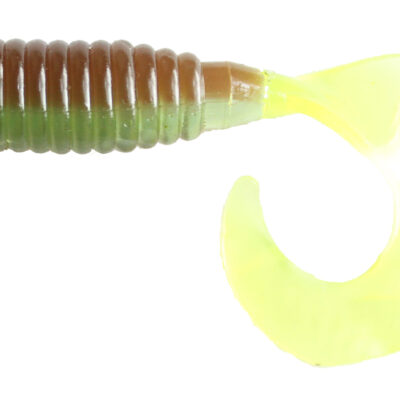 3" Green Weenie Fat Grubs