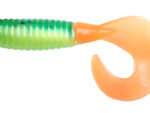 3" Fire Tiger Fat Grubs