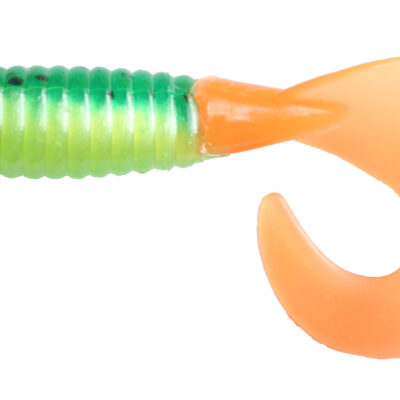 3" Fire Tiger Fat Grubs