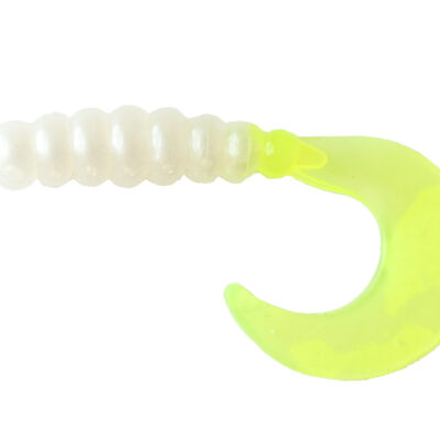 2" Pearl Chart Tail Grubs