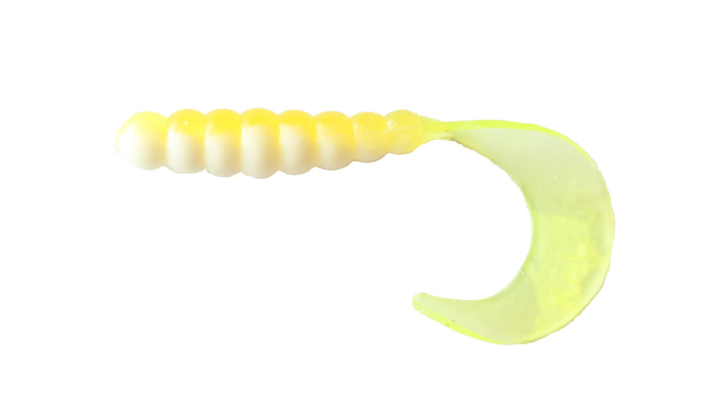 East Rain Grub Soft Baits - 6cm/2.36in Roll-Tail Worms For Ned, Texas & Florida Rigs, Saltwater & Freshwater - View #7