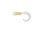 Clear Silver Flake Grubs