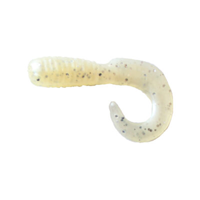 Pearl Silver Flake Grubs