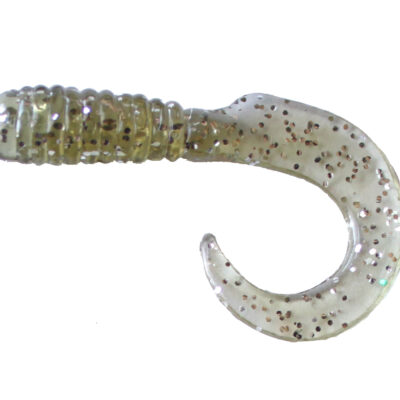 Smoke Silver Flake Grubs