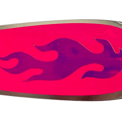 4.25″ Pink Flame Pink Flat Signature Dodger™
