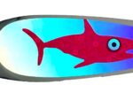 4.25″ Pink Shark Laser Signature Dodger™
