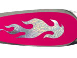 4.25″ Silver Flame Pink Flat Signature Dodger™