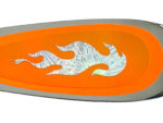 5.5″ Silver Flame Orange Flat Signature Dodger™