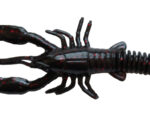 3" Black Neon Crawfish