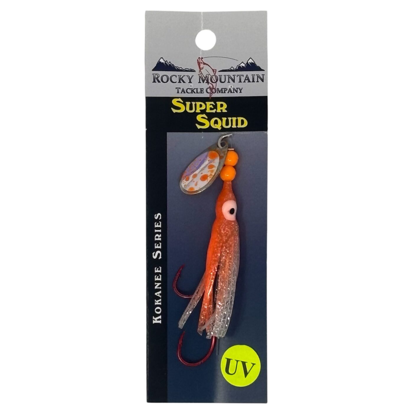 UV Orange Moon Splatter Super Squid - Image 2
