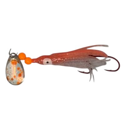 UV Orange Moon Splatter Super Squid