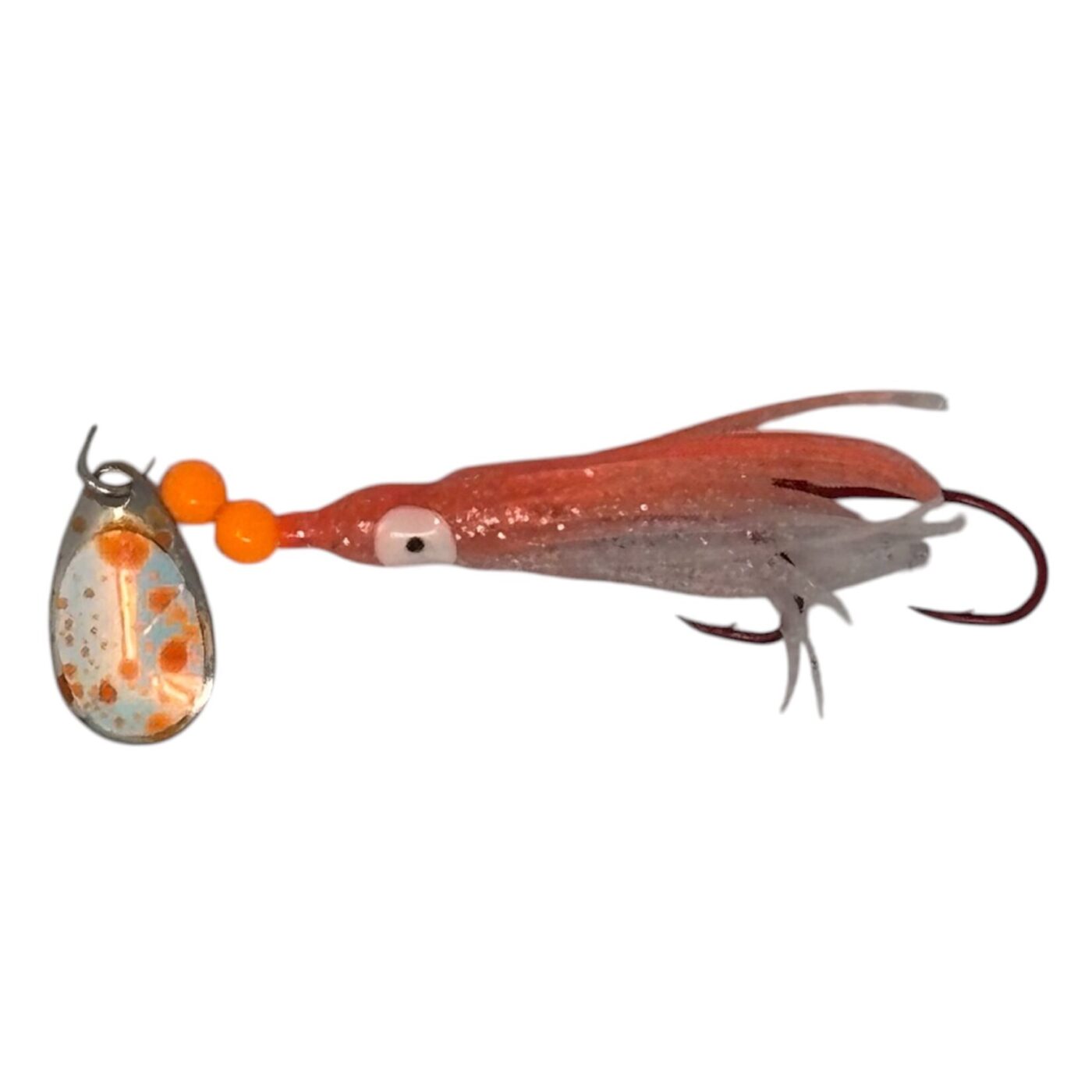UV Orange Moon Splatter Super Squid