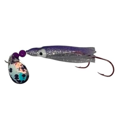 UV Purple Moon Splatter Super Squid